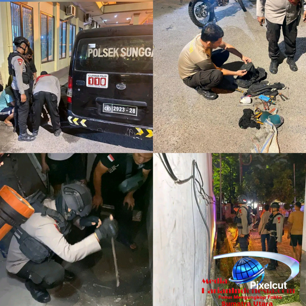 Gerak Cepat Tengah Malam, Brimob Polda Sumut Gagalkan Aksi Pencurian dan Perkuat Penindakan Kejahatan Jalanan di Kota Medan