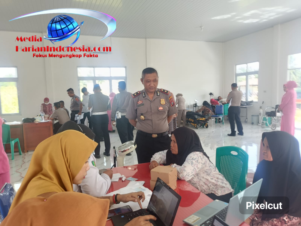 Bakti Kesehatan HUT Bhayangkara ke-80, Polres Palas Hadirkan Donor Darah dan CKG Pelayanan dan Kepedulian untuk Masyarakat