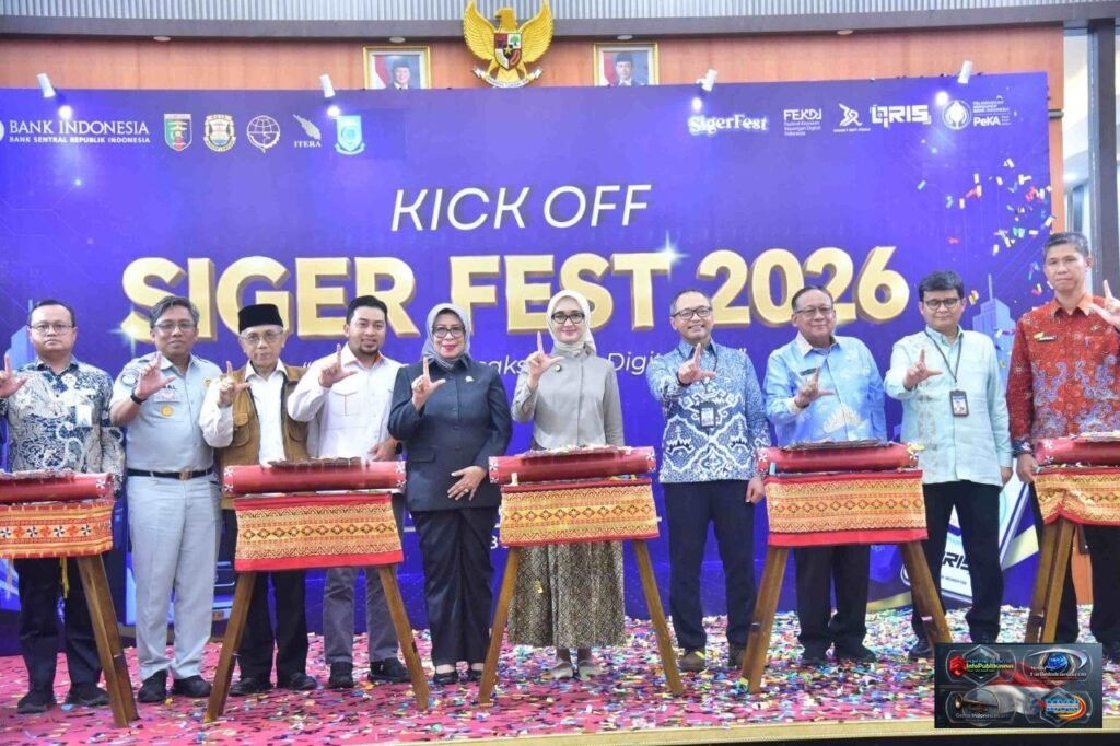 DPRD Lampung Dukung Penguatan Transformasi Digital melalui Kick-Off SIGER FEST 2026 dan Peluncuran QRIS TAP SMART BRT ITERA