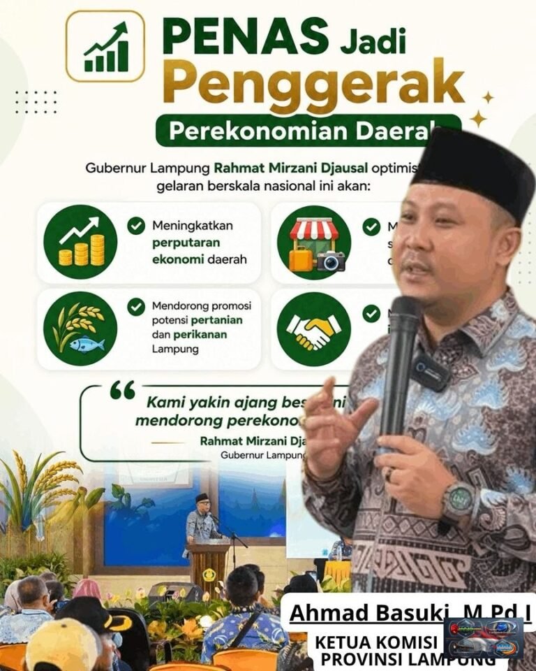 DPRD Lampung Apresiasi Penetapan Lampung sebagai Tuan Rumah Penas 2029
