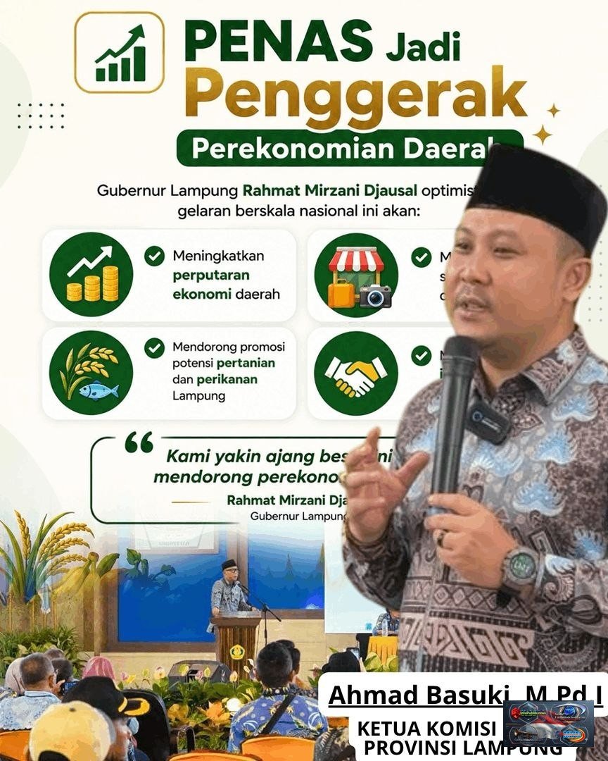 DPRD Lampung Apresiasi Penetapan Lampung sebagai Tuan Rumah Penas 2029