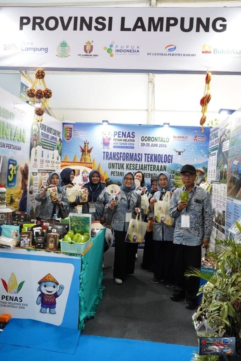 Lampung Catat Prestasi Nasional, Dipilih sebagai Tuan Rumah Penas Petani Nelayan 2029