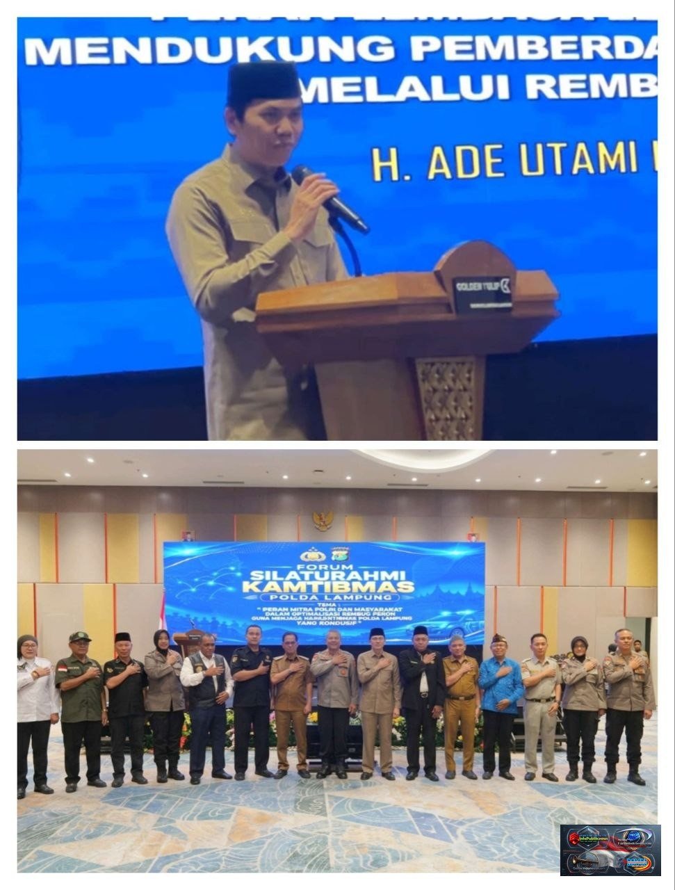 DPRD Lampung Dukung Penguatan Sinergi Kamtibmas melalui Forum Silaturahmi Polda Lampung