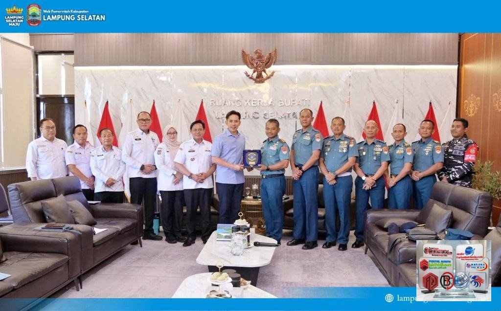 Sinergi Pemkab dan Lanal Lampung, Perkuat Keselamatan Wisata Pantai di Lampung Selatan