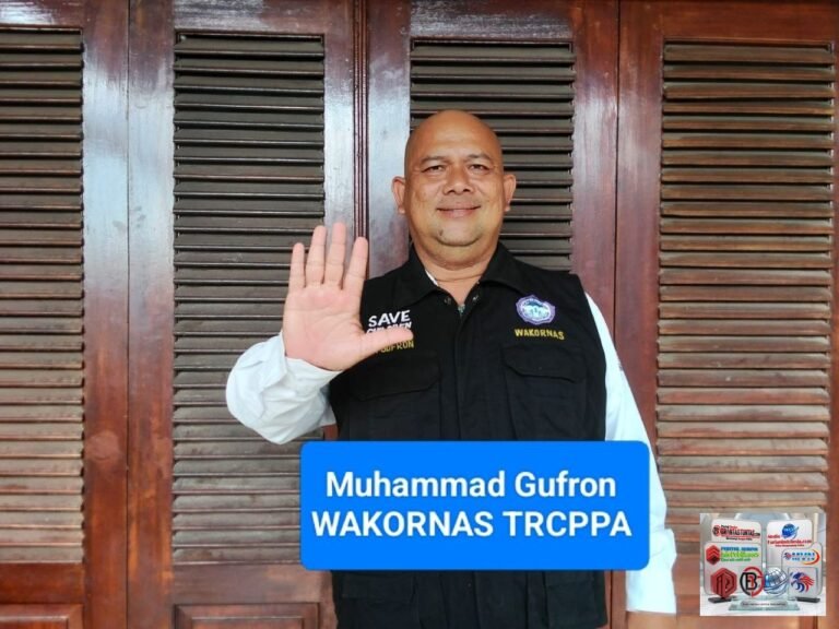 WAKORNAS TRCPPA INDONESIA MUHAMMAD GUFRON DESAK MAJELIS HAKIM PN SRAGEN LAKUKAN PEMBERATAN PIDANA KASUS BIADAB DI SRAGEN: AYAH ANIAYA BALITA & REKAM AKSI UNTUK PERAS ISTRI PMI DI TAIWAN.