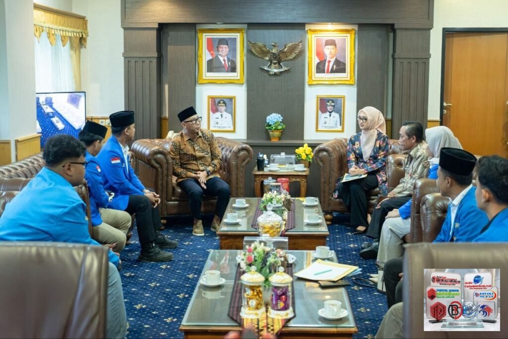 Pemprov Lampung Sambut Gagasan PMII untuk Penguatan Pendidikan dan Pembangunan Daerah