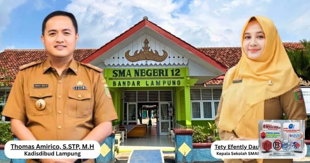Kadisdikbud Thomas Amirico Dongkrak IPM, SMAN 12 Bandar Lampung Loloskan 243 Siswa ke PTN dan 1 Siswa ke University of Melbourne Australia