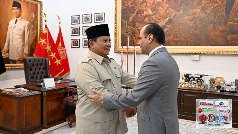 Presiden Prabowo Terima Kunjungan Wakil Perdana Menteri Qatar, Sheikh Saoud