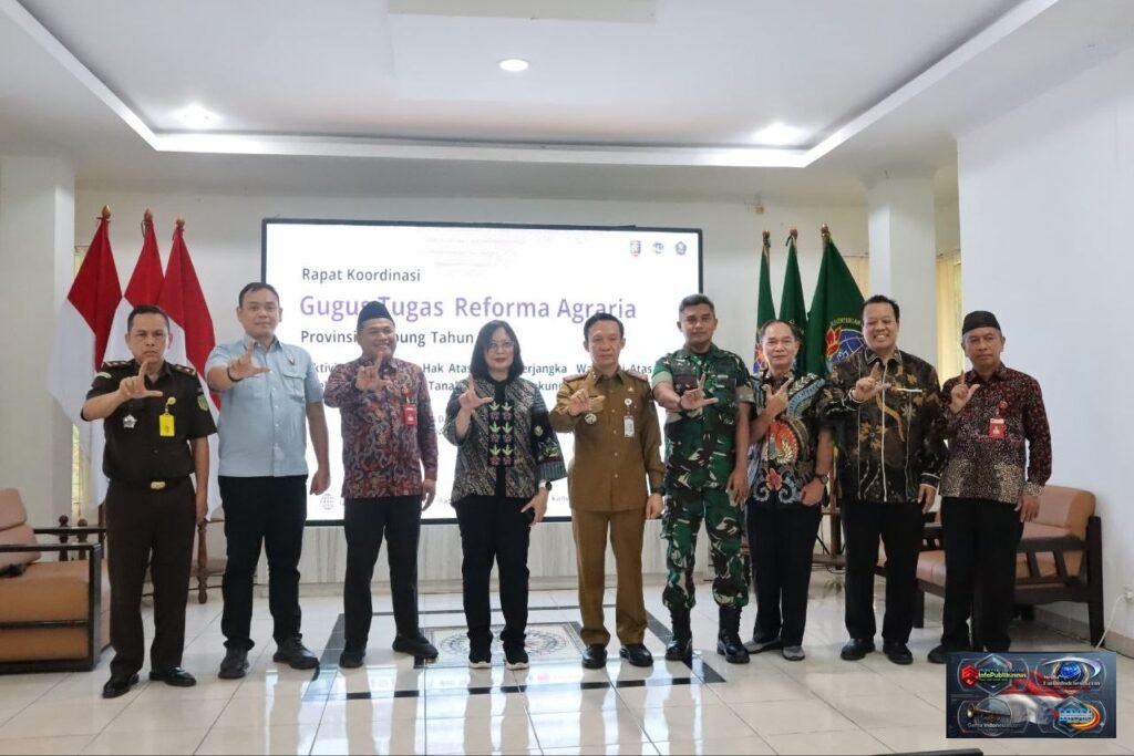 Kolaborasi Multisektoral Diperkuat, Lampung Wujudkan Reforma Agraria untuk Kesejahteraan Rakyat