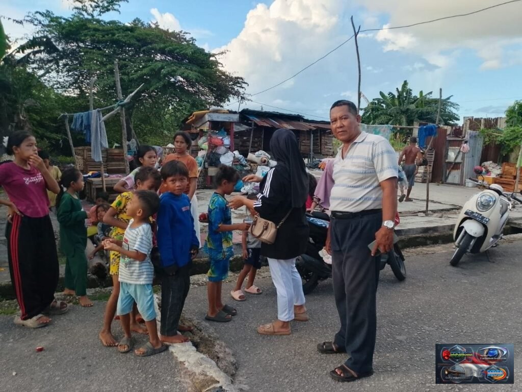 PWDPI Kepri Santuni Anak Yatim Piatu di Sungai Lakam Barat