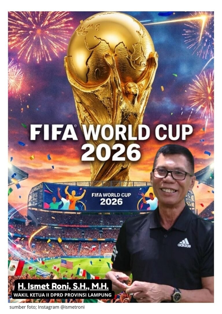 Antusiasme Piala Dunia Jadi Momentum Emas Tumbuhkan Budaya Olahraga di Lampung