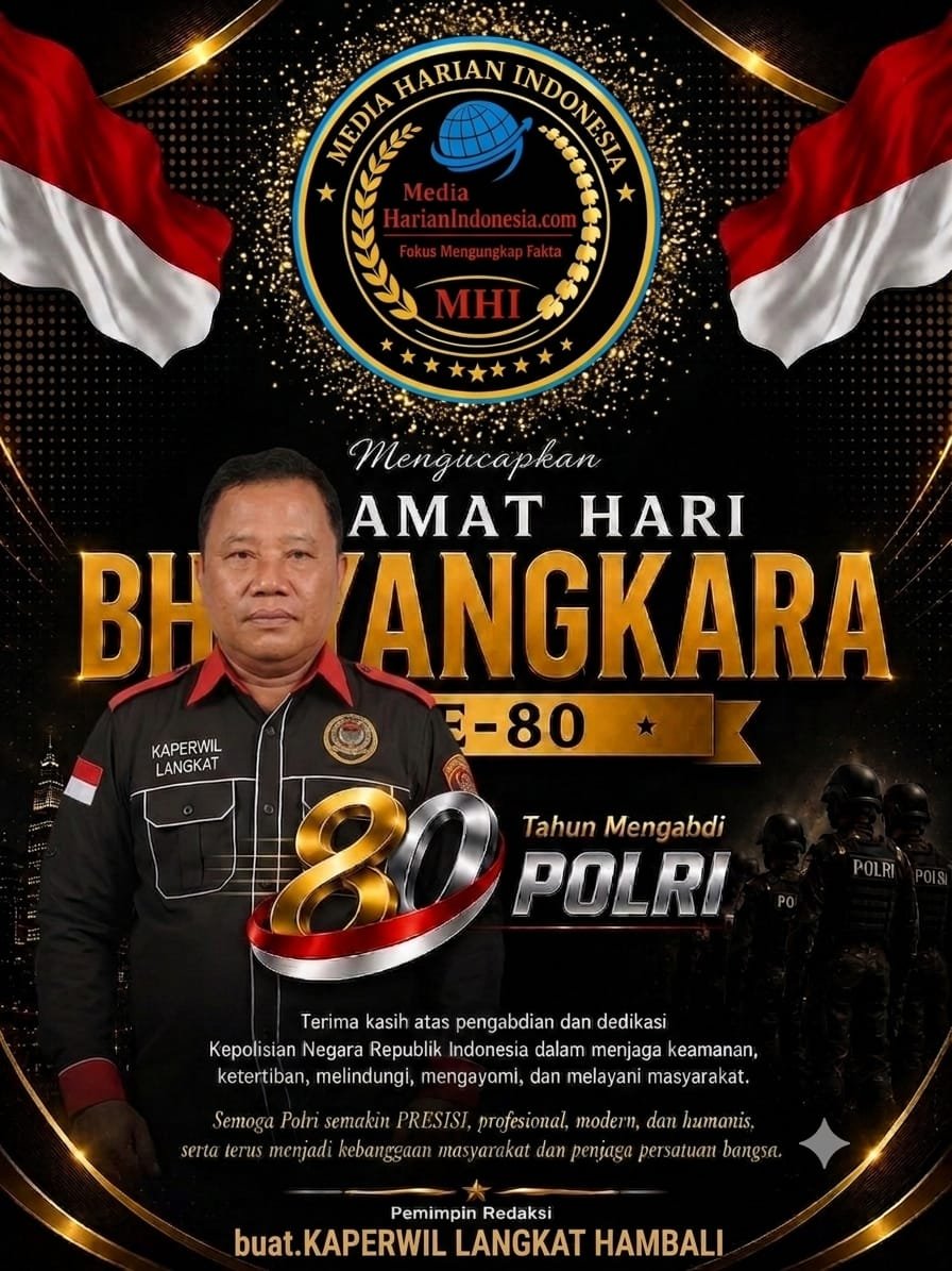 ​HUT Bhayangkara ke-80: Kaperwil Langkat Berikan Ucapan Selamat dan Apresiasi Khusus kepada Polres Langkat.