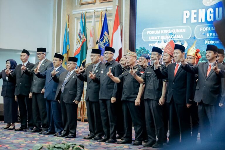 Kukuhkan Tiga Forum Strategis, Gubernur Mirza Ajak Semua Elemen Jaga Harmoni Lampung