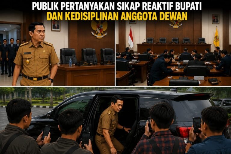 Tinggalkan Paripurna, Publik Pertanyakan Dasar Keputusan Bupati Egi Dan Kedisiplinan Anggota Dewan