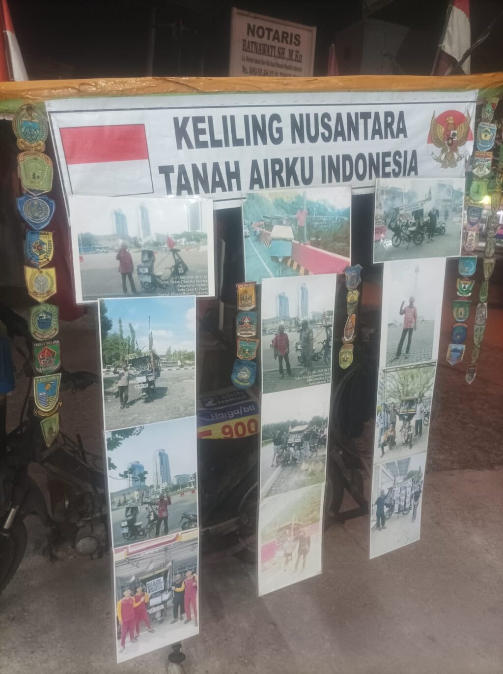 BPK Narto (55) Tempuh Perjalanan dari Jawa ke Duri, Riau Selama Satu Setengah Tahun
