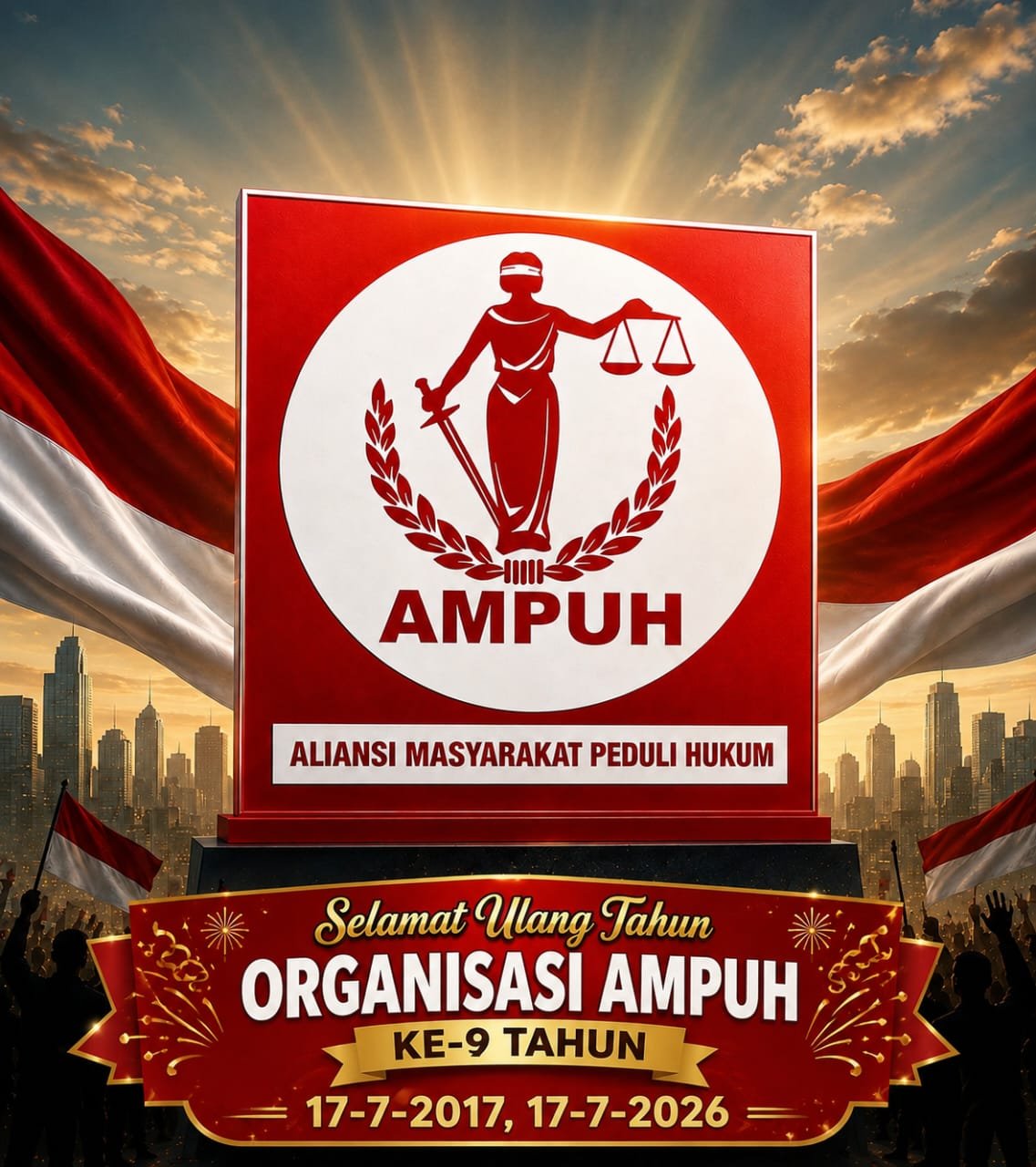 Sembilan Tahun AMPUH Mengabdi untuk Negeri, M. Hadi Susandra Lubis : Perjuangan Ini Tidak Akan Pernah Berhenti
