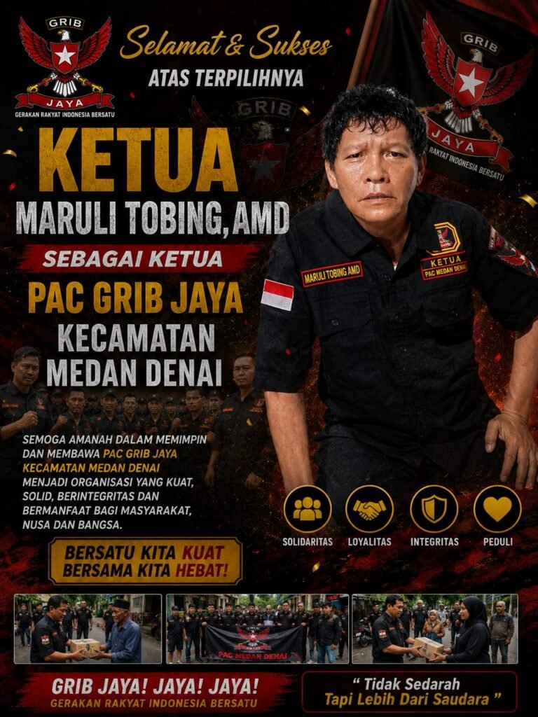 RESMIKAN PLANG PAC GRIB JAYA MEDAN DENAI, BAGIKAN 3.000 KOTAK NASI KE MASYARAKAT TANPA BATAS