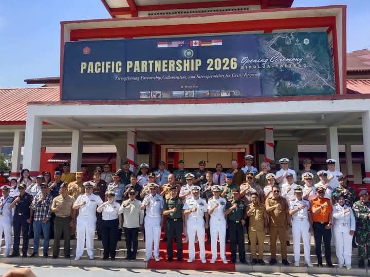 Wali Kota Sibolga Hadiri Pembukaan Latma Pacific Partnership 2026