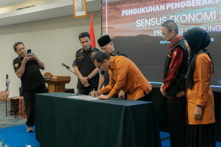 Pemprov Lampung Perkuat Sinergi Lintas Sektor, Dorong Sukses Penyelenggaraan Sensus Ekonomi 2026
