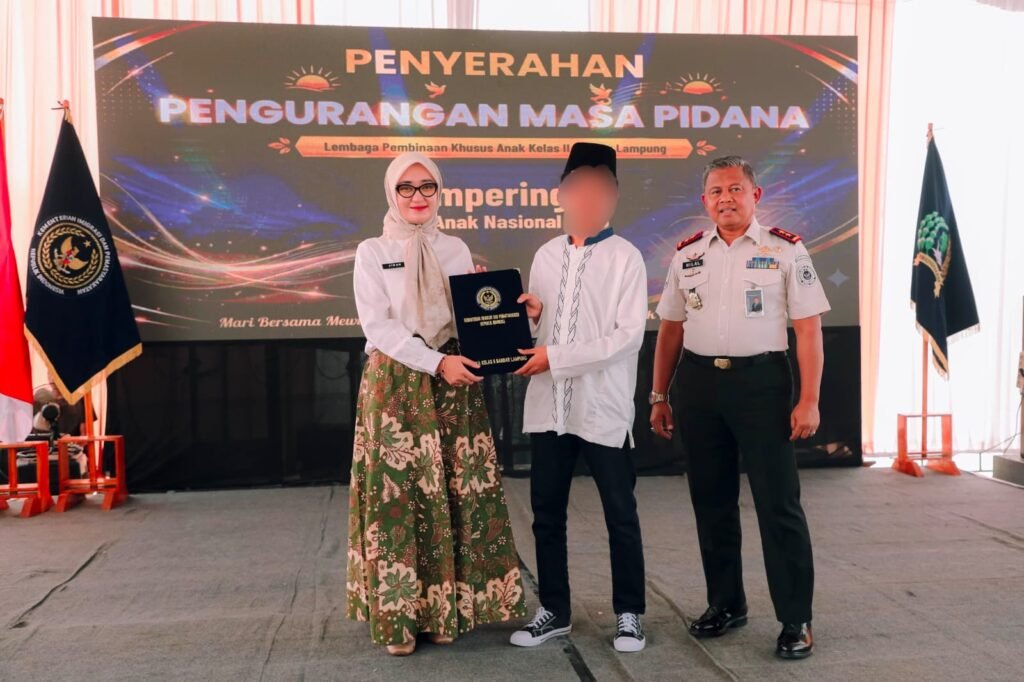 Wagub Jihan Serahkan Remisi HAN 2026 kepada 45 Anak Binaan, Tegaskan Hak Anak Harus Tetap Terpenuhi