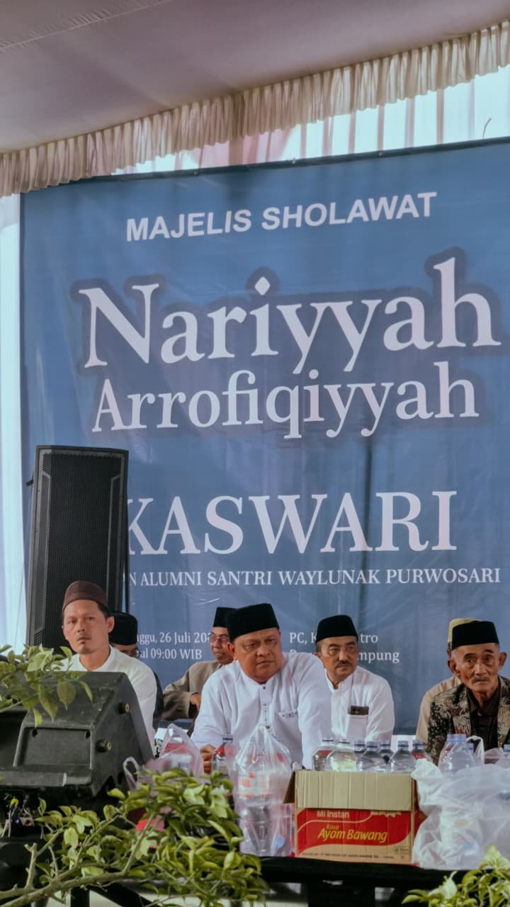 Ribuan Alumni KASWARI Gelar Sholawat Nariyah Akbar di Lampung Tengah Perkuat Ukhuwah Islamiyah