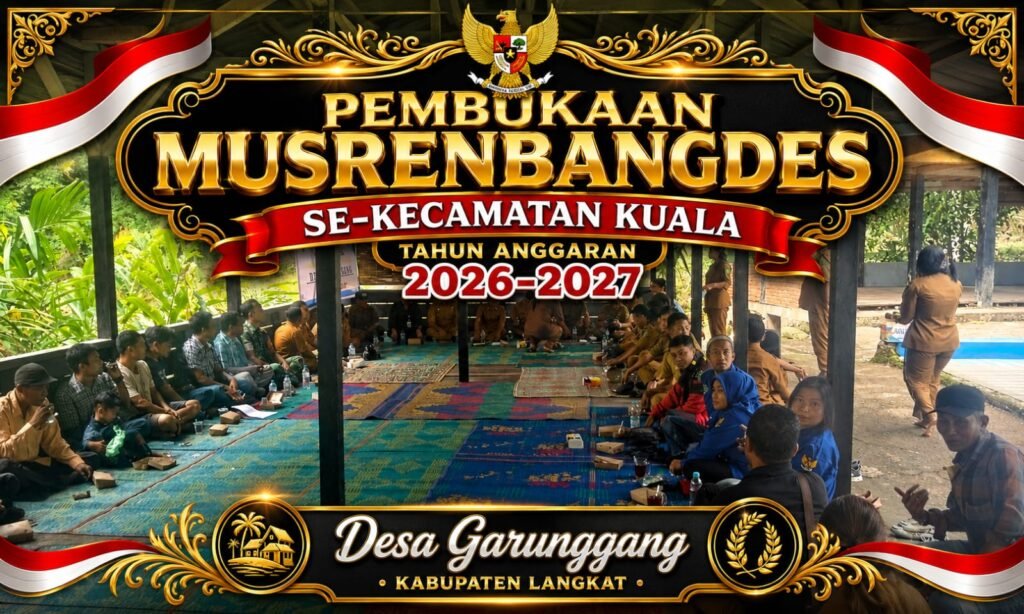 Gelar Pembukaan Musrenbangdes 2026–2027 di Desa Garunggang, Pertajam Prioritas Pembangunan Desa​GARUNGGANG —