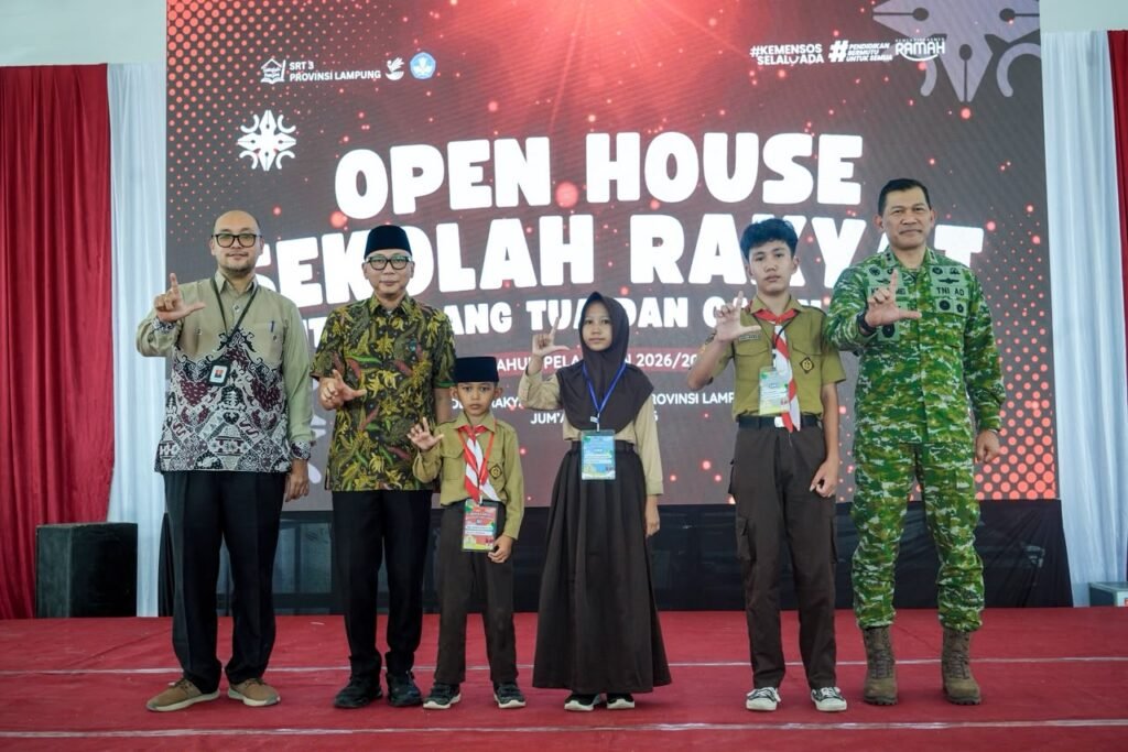 401 Siswa Sekolah Rakyat Lampung Siap Tempuh Tahun Ajaran Baru, Gubernur Dorong Lahirnya Generasi Emas