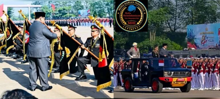 Presiden Prabowo Pimpin Upacara Peringatan ke-80 Hari Bhayangkara