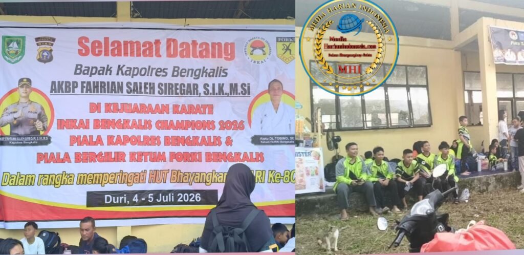 Kejuaraan INKAI Bengkalis Champions 2026 Resmi Digelar, Kapolres Bengkalis Hadiri Pembukaan