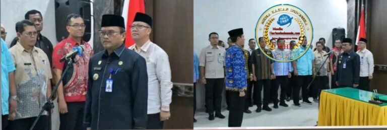 Wali Kota Padangsidimpuan Lantik Pejabat Administrator dan Pengawas, Tekankan Kinerja dan Pelayanan Publik
