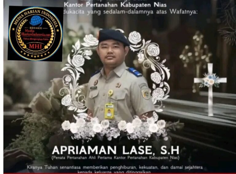 Penyelidikan kasus kematian seorang aparatur sipil negara (ASN) Badan Pertanahan Nasional (BPN) Kabupaten Nias Utara, Apriaman Lase, terus berlanjut. Dalam perkembangan terbaru, Unit Pidana Umum Satreskrim Polrestabes Medan mengamankan dua perempuan yang diduga berkaitan dengan perkara tersebut.