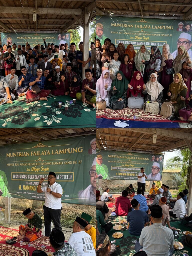 Ngaji Sugih Bersama Biro Peternakan DPW PKB Provinsi Lampung