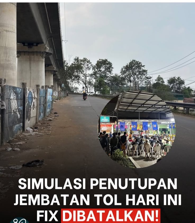 Simulasi Penutupan Overpass GBI Bodogol Resmi Dibatalkan