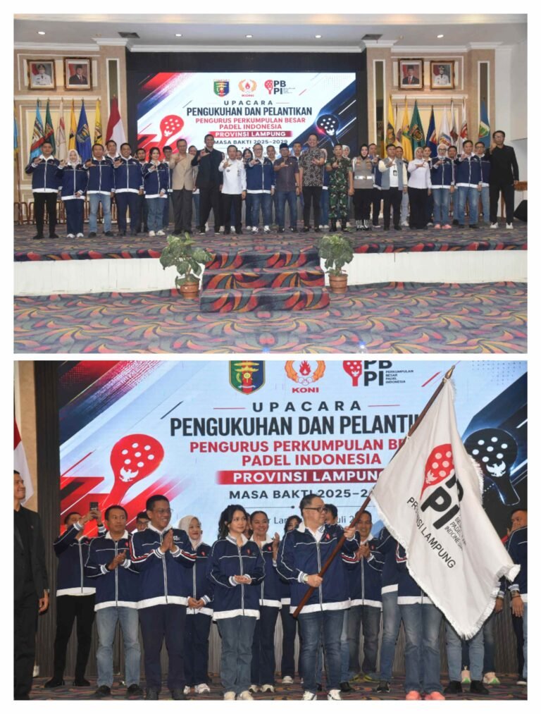 DPRD Lampung Hadiri Pelantikan Pengprov PBPI Lampung 2025–2029