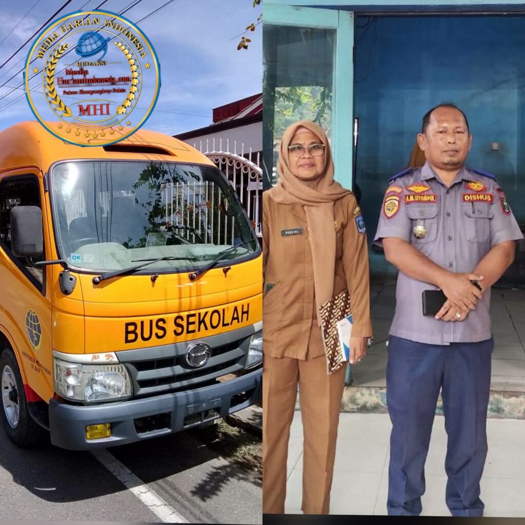 Wali Kota Sibolga Operasikan Kembali Bus Sekolah Gratis untuk Pelajar di Parombunan