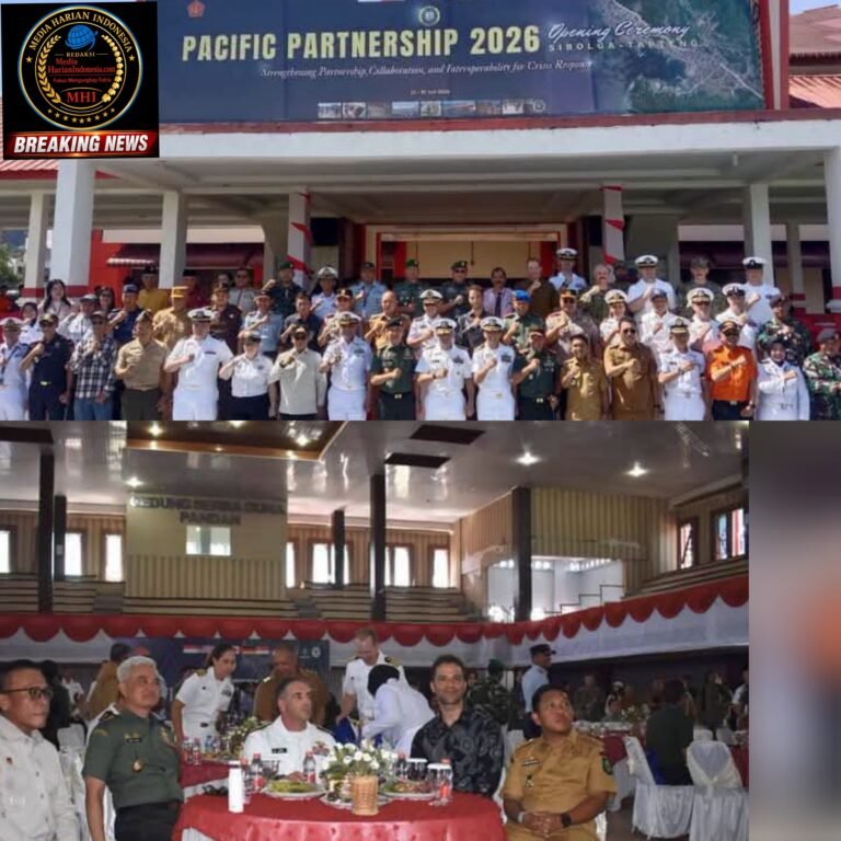 Wali Kota Sibolga Hadiri Pembukaan Latma Pacific Partnership 2026