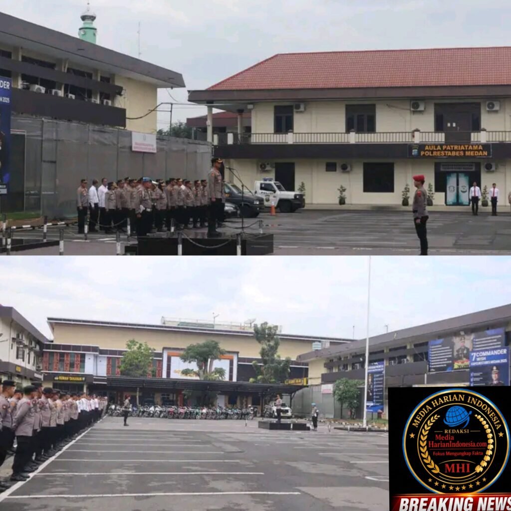 Wakapolrestabes Medan Tekankan Disiplin Motivasi, dan Profesionalisme dalam Apel Pimpinan
