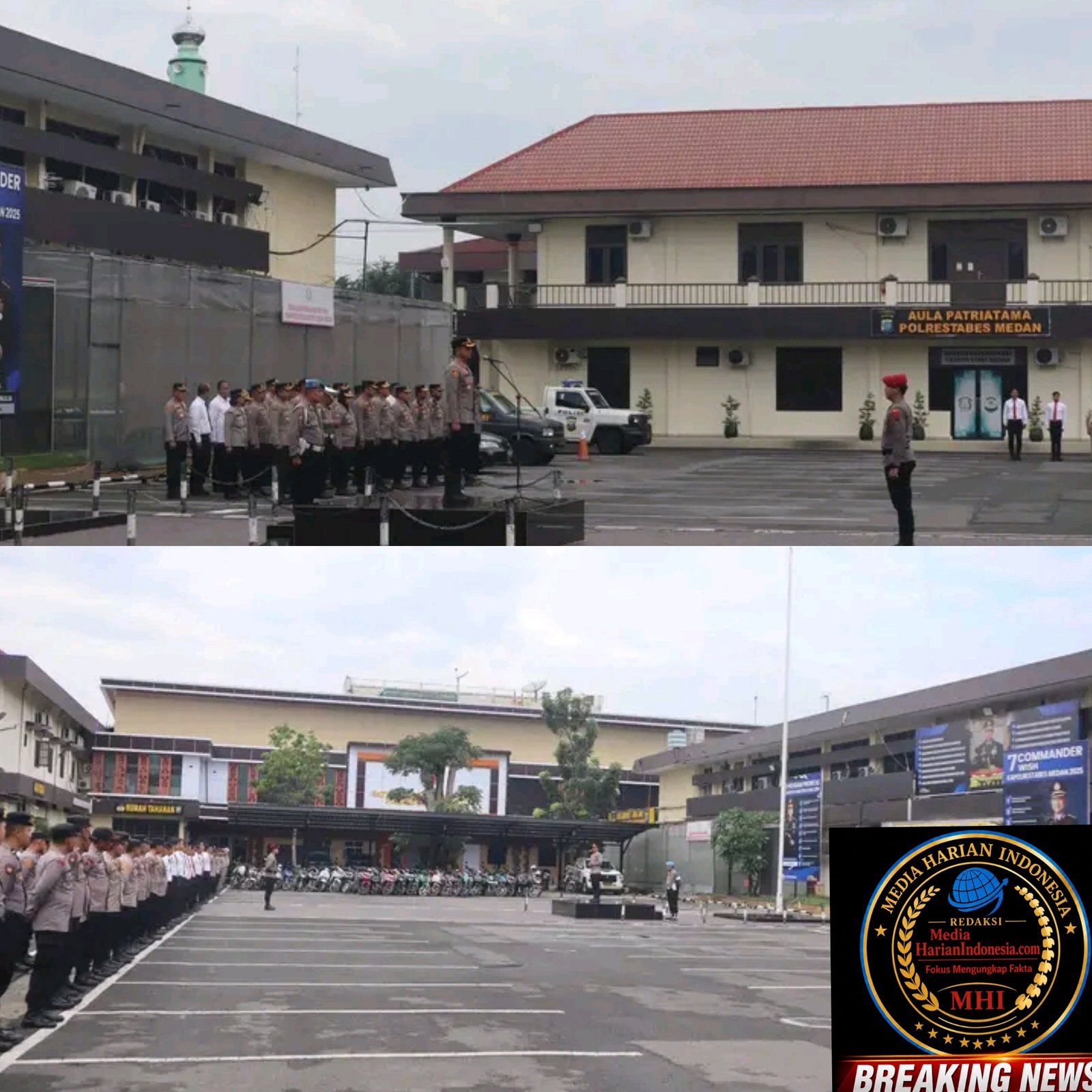Wakapolrestabes Medan Tekankan Disiplin Motivasi, dan Profesionalisme dalam Apel Pimpinan