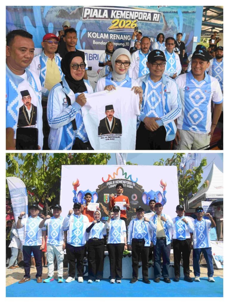 DPRD Provinsi Lampung Dorong Pembinaan Atlet Melalui Kejuaraan Renang Piala Kemenpora RI 2026