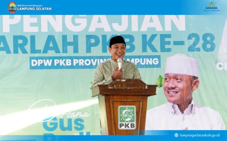 Hadiri Harlah ke-28 PKB di Candipuro, Wabup Syaiful Ajak Perkuat Sinergi Membangun Lampung Selatan