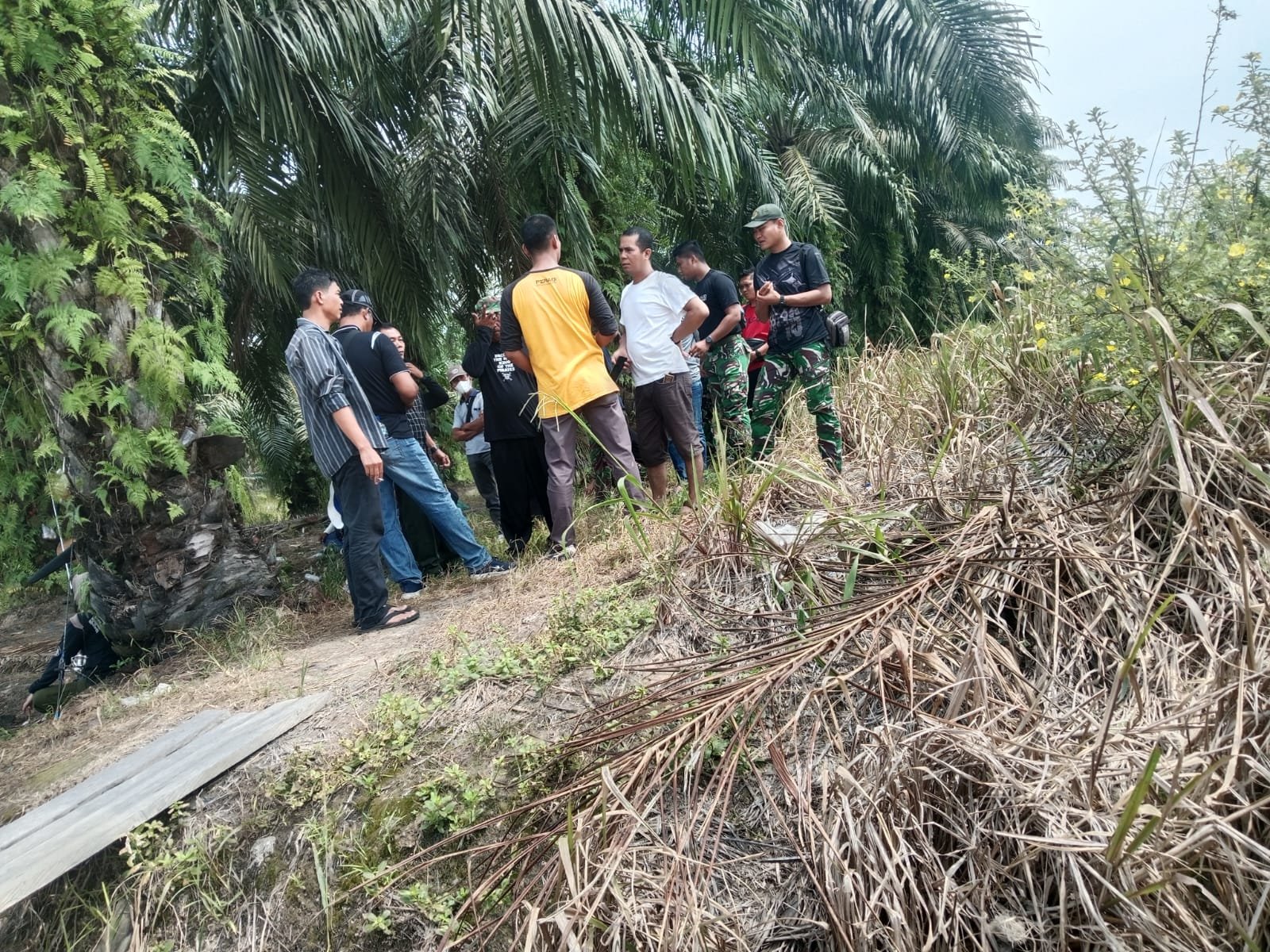 DIDUGA OKNUM TNI IKUT MENGHALANGI WARGA MEMPERJUANGKAN HAK ATAS LAHAN DI RANTAU BAIS
