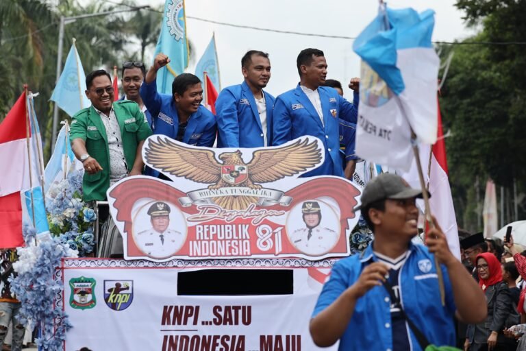 DPD KNPI Pematangsiantar Tunjukkan Semangat Kebangsaan di Karnaval Merah Putih, Pemuda Didorong Jadi Garda Persatuan