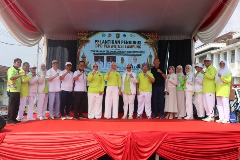 Perwatusi Lampung Dikukuhkan, Gerakan Hidup Aktif dan Sehat Diperluas ke Seluruh Daerah