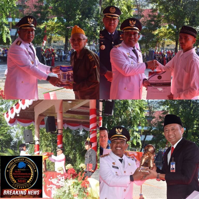 Wali Kota Sibolga Pimpin Upacara HUT ke-81 Kemerdekaan RI, Berlangsung Khidmat