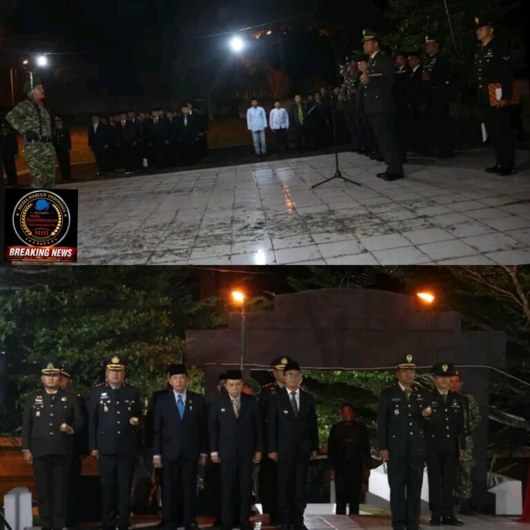 AKRS HUT ke-81 Kemerdekaan RI di TMP Sipirok Tapsel Heningkan Cipta Kenang Jasa Para Pahlawan