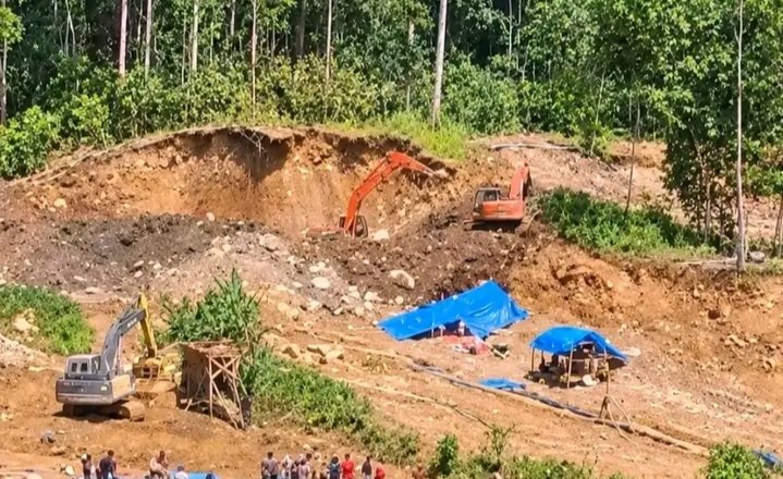 PETI di Desa Sipogu Batang Natal Diduga Terus Beroperasi, Warga Pertanyakan Pengawasan