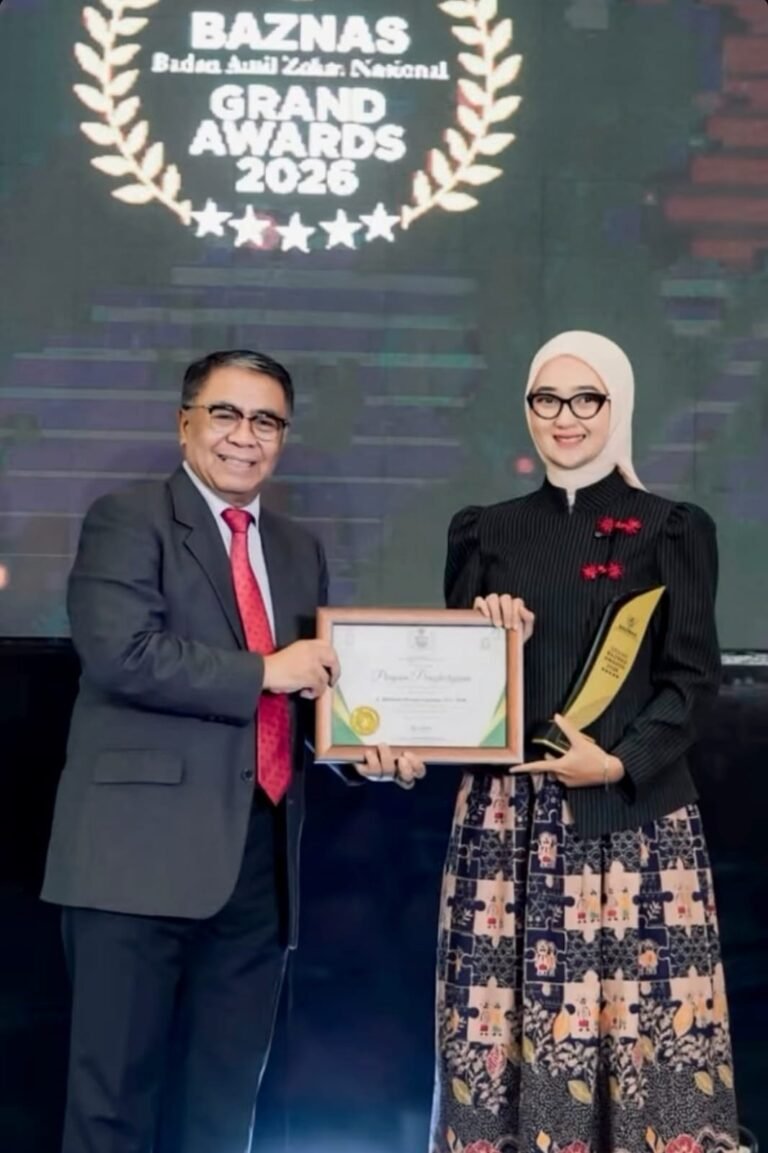 Gubernur Mirza Kembali Raih Grand BAZNAS Awards 2026, Perkuat Ekosistem Zakat Produktif di Lampung