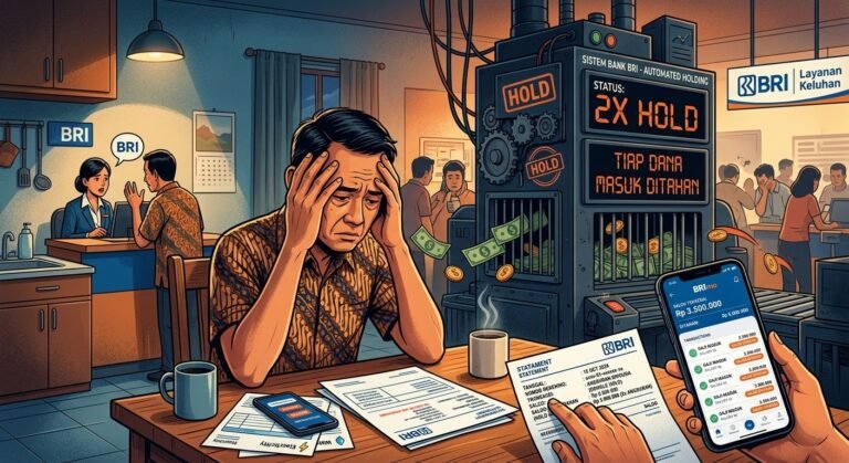 DARURAT FINANSIAL: SISTEM “VAMPIRE” BRI LAMPUNG, SALDO BRIGUNA DOUBLE HOLD KINI DISIKAT LAGI TIADA HENTI SETIAP ADA DANA MASUK