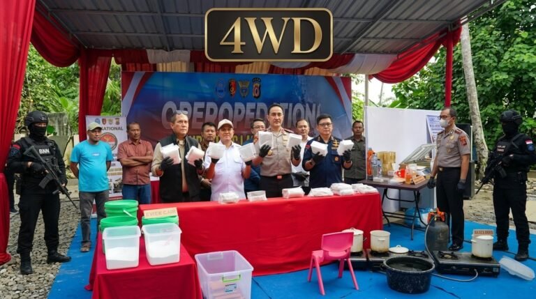 TERBONGKARNYA PABRIK SABU DI PIDIE, ACEH: JANGAN BERHENTI PADA KAKI TANGAN, BONGKAR DALANG UTAMANYA