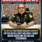 Kejatisu Pastikan Dugaan Korupsi KIP Kuliah di LLDIKTI Wilayah I Sumut Masih Didalami Belum Ada Tersangka